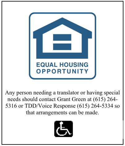 Equal Housing Opportunity